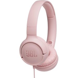 JBL Tune 500 Wired On-Ear Headphones (Pink)