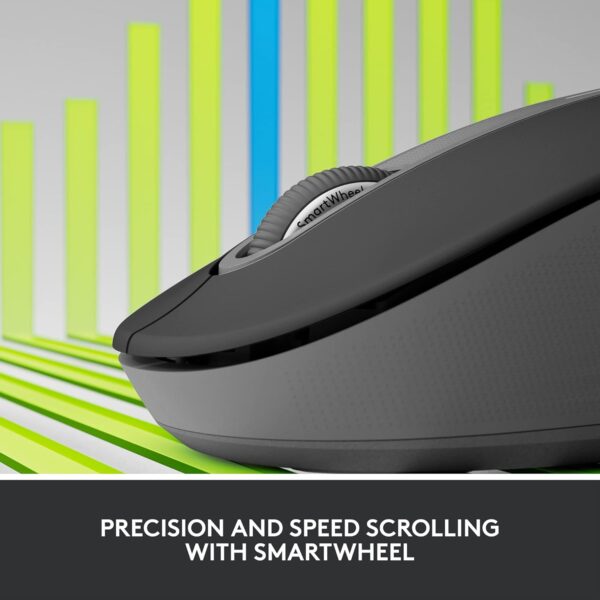Logitech Signature M650 L Wireless Mouse (Graphite) - Image 2