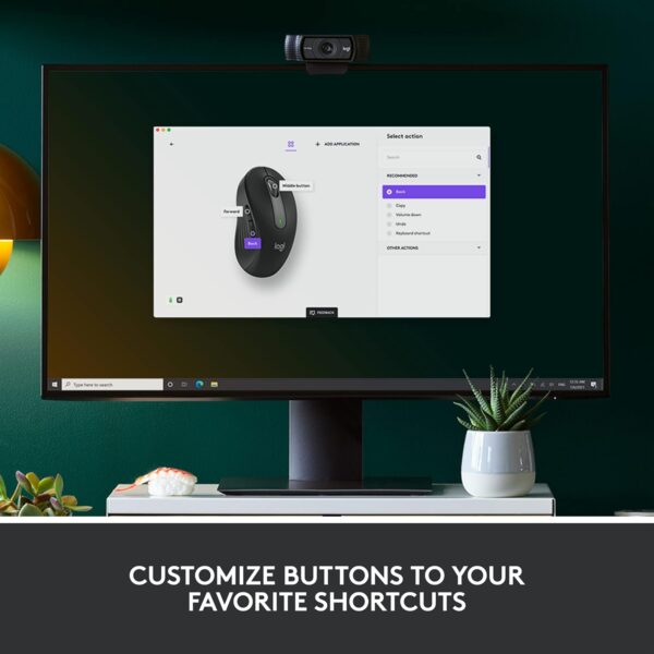 Logitech Signature M650 L Wireless Mouse (Graphite) - Image 5