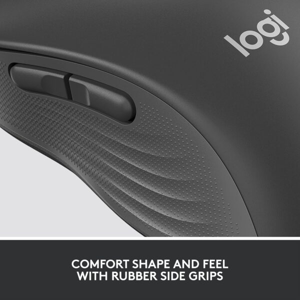 Logitech Signature M650 L Wireless Mouse (Graphite) - Image 8