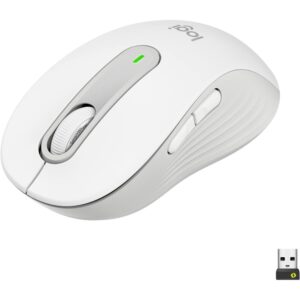 Logitech Signature M650 L Wireless Mouse (White)