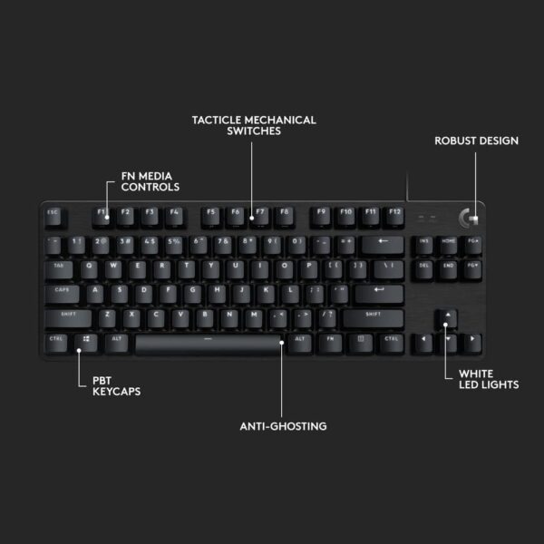 Logitech G413 TKL SE Mechanical Gaming Keyboard - Image 6