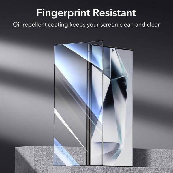 ESR for Samsung Galaxy S24 Ultra Screen Protector, 2 Pack Tempered Glass - Image 9