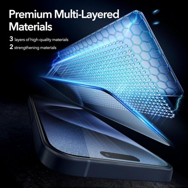 ESR 3 Pack Screen Protector for Iphone 15 Pro Max - Image 5