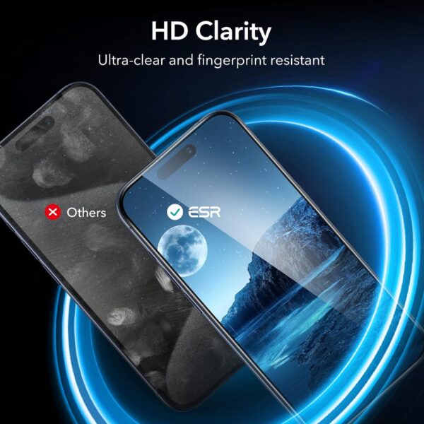 ESR 3 Pack Screen Protector for Iphone 15 Pro Max - Image 6