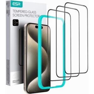 ESR 3 Pack Screen Protector for Iphone 15 Pro Max