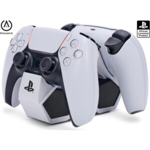 PowerA PS5 Officially Licensed Twin Charging Station for DualSense Wireless Controllers