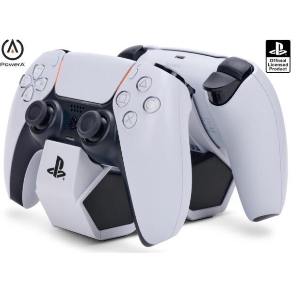 PowerA PS5 Officially Licensed Twin Charging Station for DualSense Wireless Controllers