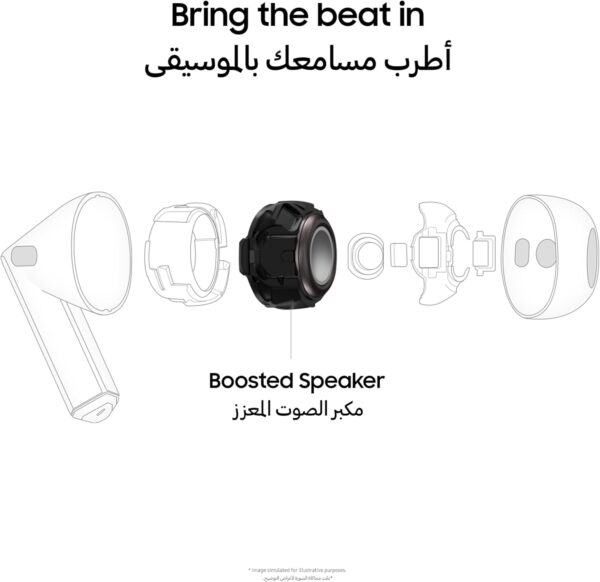 SAMSUNG Galaxy Buds3 White - Image 3
