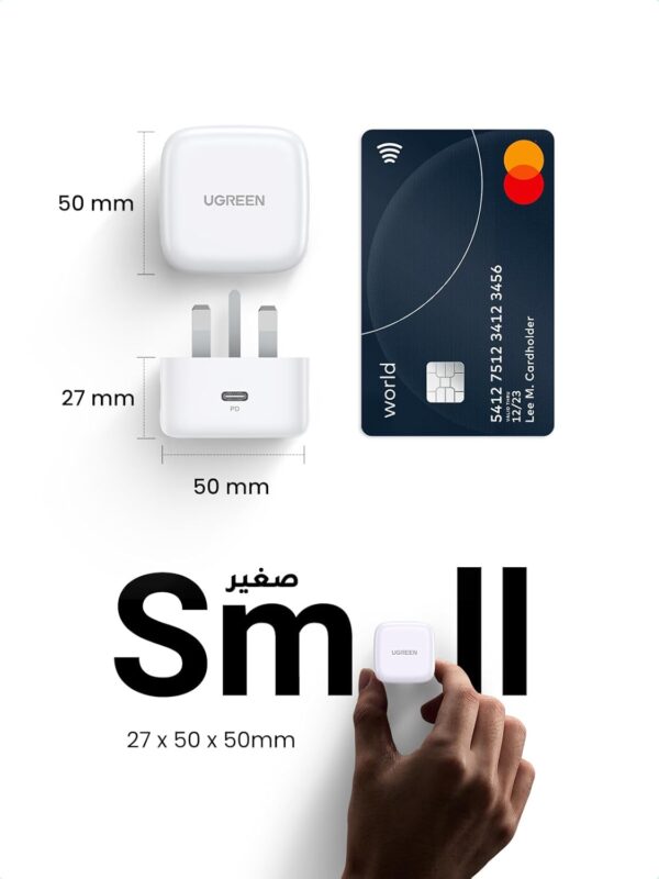 UGREEN iPhone Charger Type C PD 20W Fast USB C Charger - Image 4