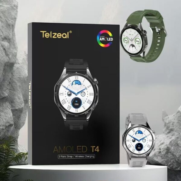 Telzeal AMOLED T4 Smart Watch