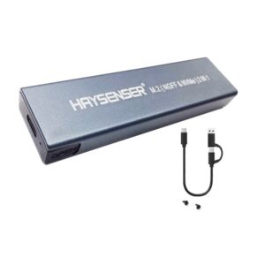 Haysenser M2 NVME SSD To USB-C, or USB3.2 Enclosure