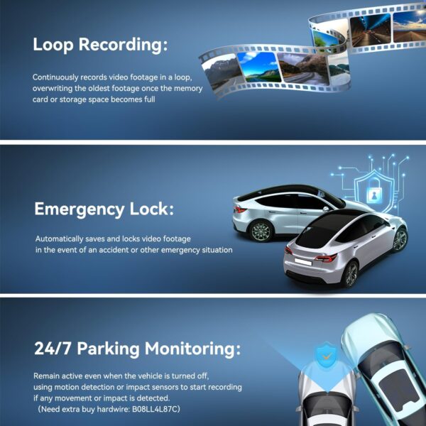 DDPAI Dash Cam for Cars 1296P UHD - Image 7