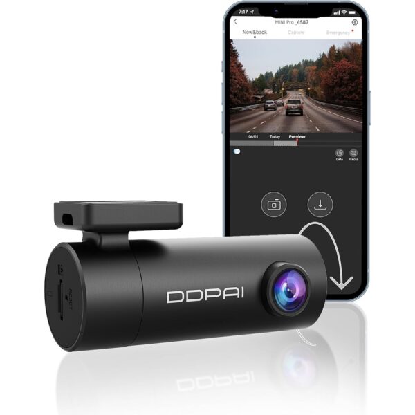 DDPAI Dash Cam for Cars 1296P UHD