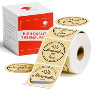 Phomemo M110 Labels - Gold Glitter