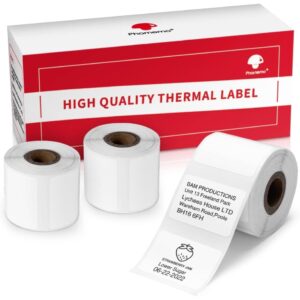 Phomemo M110 Labels  3 rolls - White