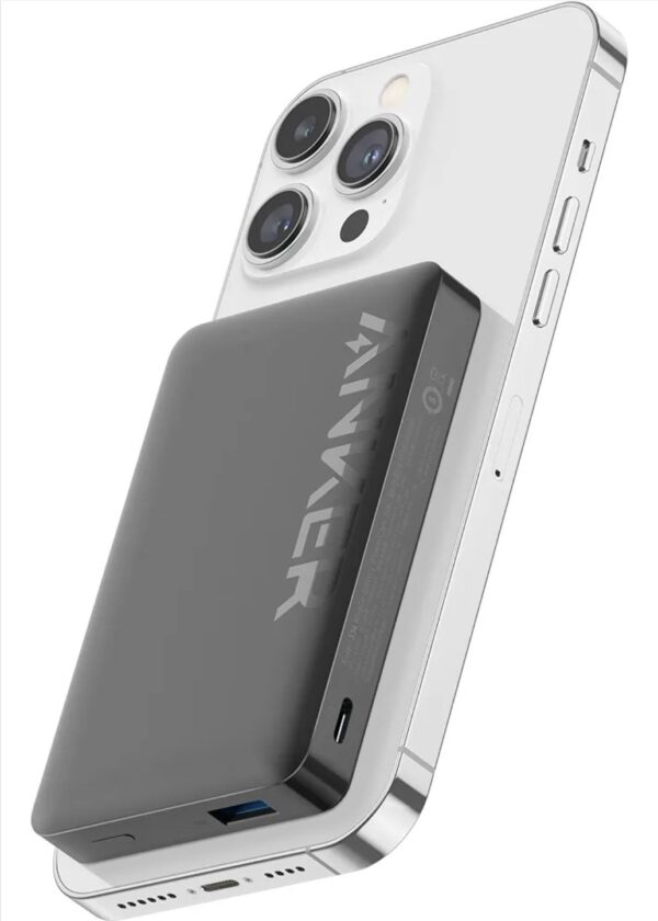 Anker Power Bank, 334 Magnetic Battery 10,000mAh, 20w fast charging