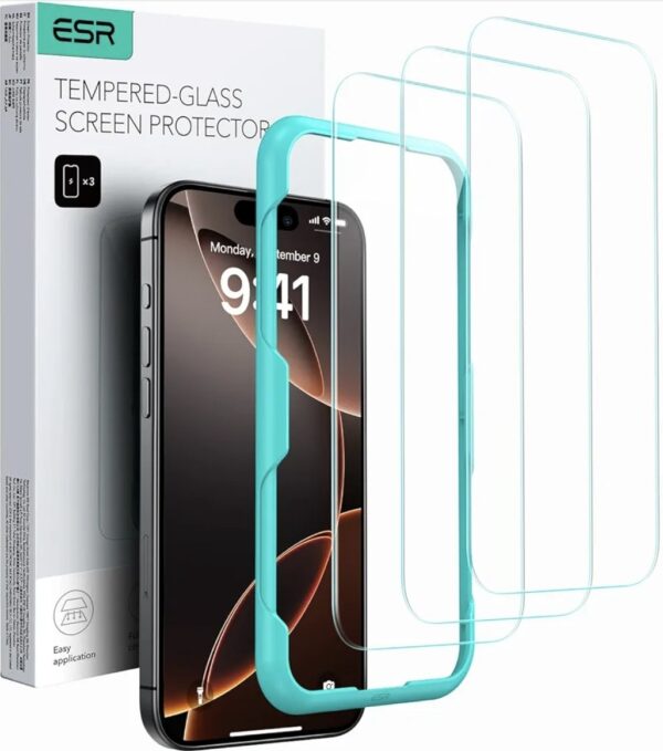ESR 3 Pack Screen Protector for Iphone 16 Pro Max