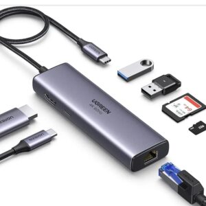 UGREEN Revodok USB C Hub 7-in-1 RJ45