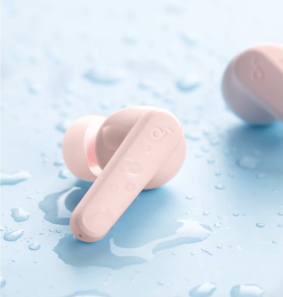 Soundcore P20i Wireless Earbuds White Pink - Image 3